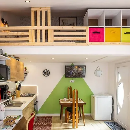Smart Casa + Terrasse Parking Gratuit 24/24 Apartmán